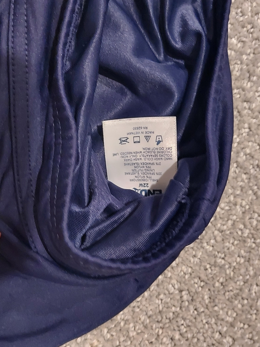 Lands' End Deep Blue Swimskirt
